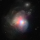 Illustration for article titled Here Are Two Galaxies With Supermassive Black Hole Hearts Colliding
